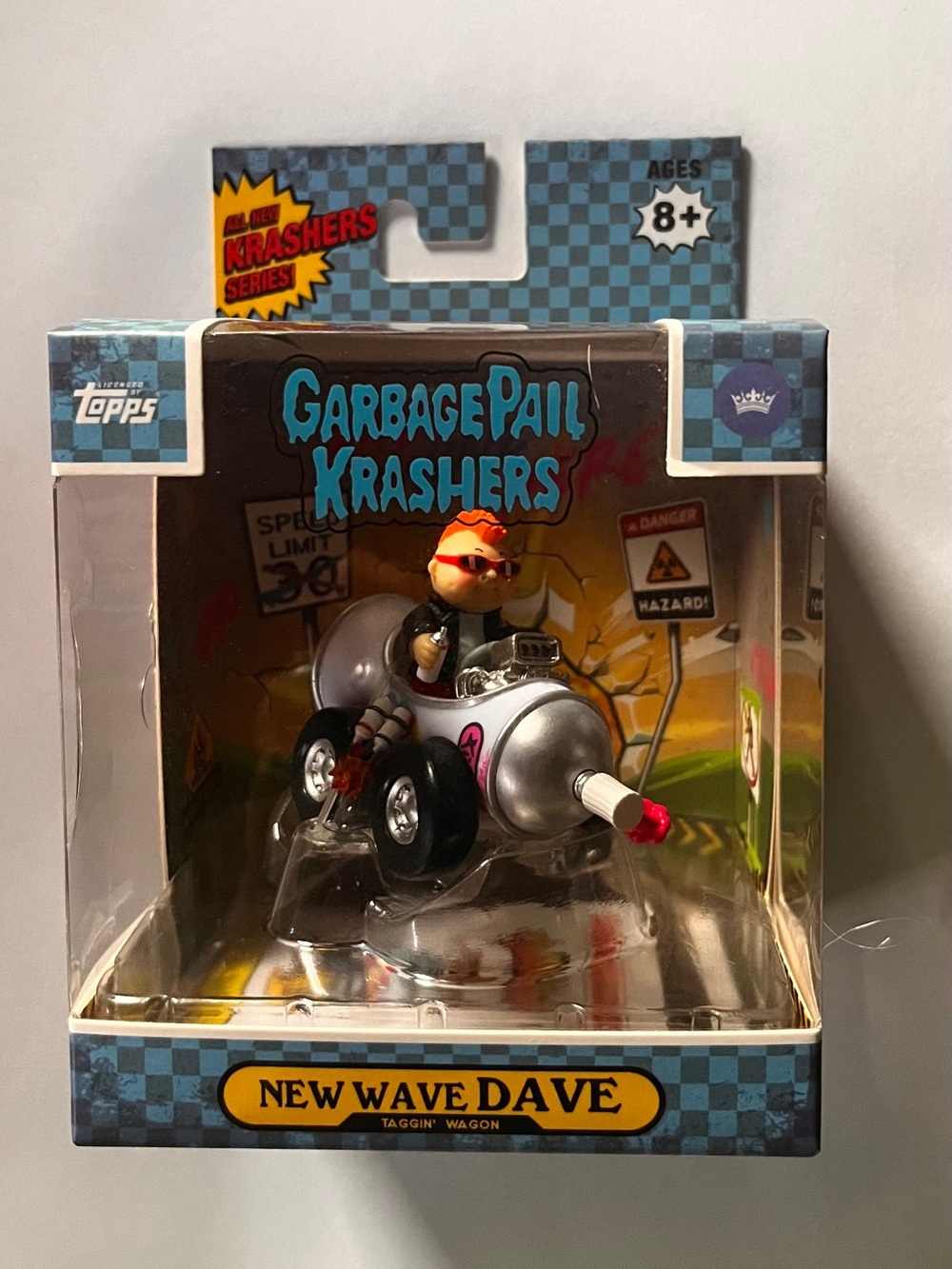 Topps Garbage Pail Krashers New Wave Dave -CPK Garbage pail Kids Cars